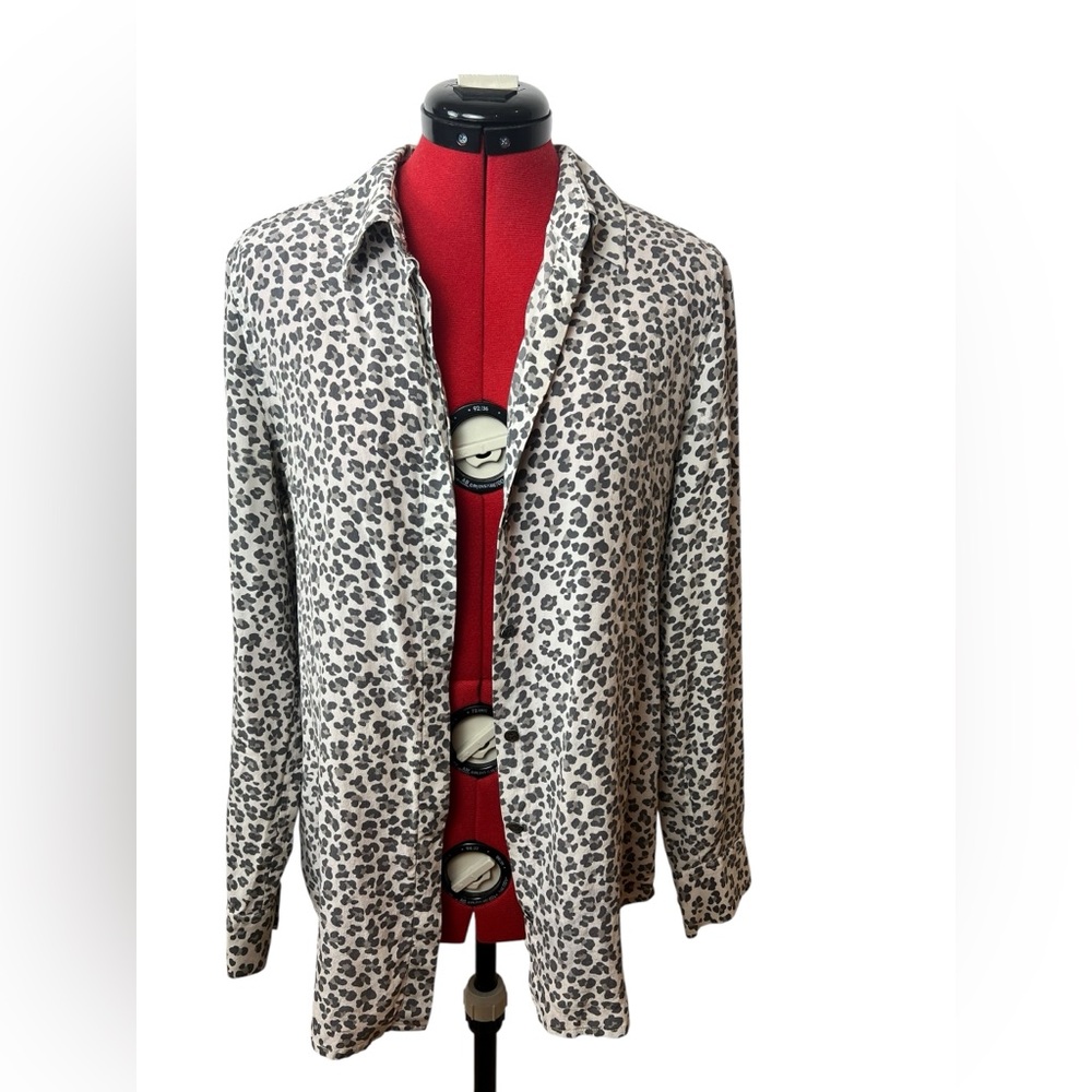 Equipment Femme Animal Print Top